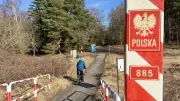 Grenzkontrollen am Radweg nach Polen eingestellt: Nur noch mobile Toilette vor Ort