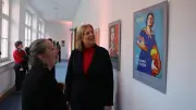 Hallesche Ausstellung zum Frauenwahlrecht eröffnet im Berliner Arbeitsministerium
