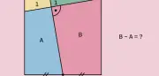 Mathe-Rätsel der Woche: Flächenunterschied im Quadrat berechnen