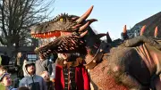 Mittelalterfest auf Schloss Penkun: Ritter, Drachen und Gaukelei zum fünften Mal