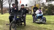 Neue E-Bikes im Elisabethstift Neinstedt: Paralleltandem und Rollfiet fördern Inklusion