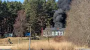 Photovoltaik-Brand in Silz: Feuerwehren verhindern Großbrand an der Müritz
