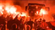 Pyro-Wahnsinn in Liverpool: Galatasaray-Fans heizen vor Champions-League-Rückspiel ein