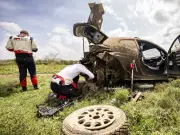 Rallye Kenia: Toyota-Führungstrio Solberg, Evans und Ogier muss aufgeben