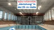 Rostocker Neptun-Schwimmhalle: 25-Meter-Becken soll ab Mai wieder für Schwimmer öffnen