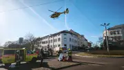 Schwerer Verkehrsunfall in Merseburg: Rettungshubschrauber im Einsatz bei Mehrfachkollision