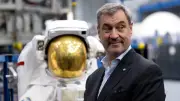 Staatsbesuch in Texas: Bayerns Ministerpräsident Söder besucht NASA-Kontrollzentrum