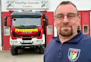 Thomas Schielmann übernimmt als Jugendwart bei der Freiwilligen Feuerwehr Preußlitz