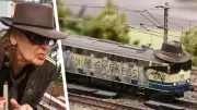 Udo Lindenbergs Panik-Express rollt durch das Miniatur Wunderland Hamburg