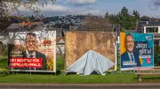 Wahlkampf in Rheinland-Pfalz: Bewaffneter Plakatabreißer bedroht CDU-Mitarbeiterin
