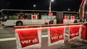 Warnstreiks im ÖPNV: Nahverkehr in sechs Bundesländern steht still