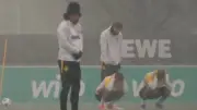Wetterchaos beim BVB: Hagelsturm erzwingt Trainingsunterbrechung