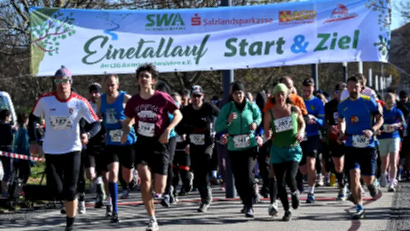 45. Einetallauf in Aschersleben: Laufschuh-Medaille wird mit drittem Teil komplett