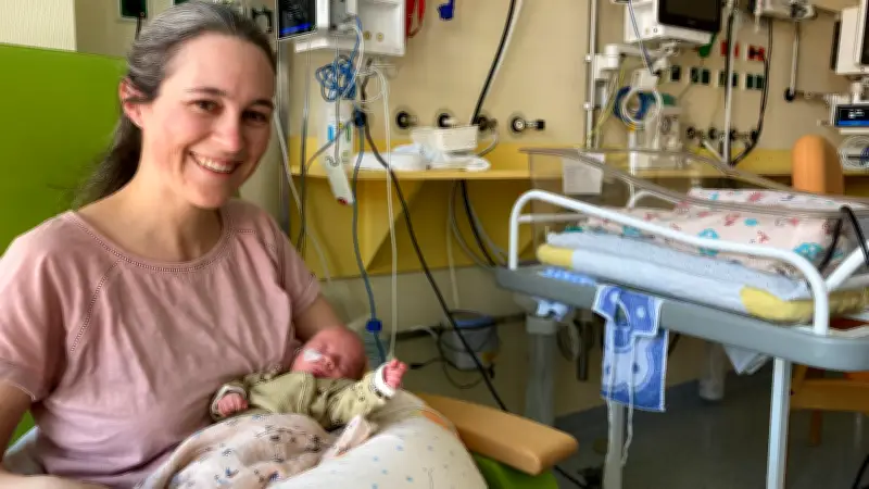 730-Gramm-Frühchen Justus: Ein Wunderkind trotz unsicherer Versorgungslage in Neubrandenburg