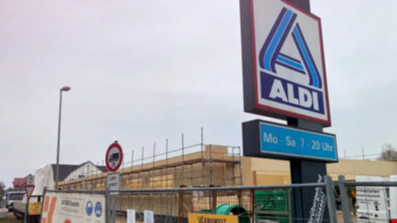 Aldi-Neueröffnung in Güstrow verzögert sich: Juli statt Mai geplant