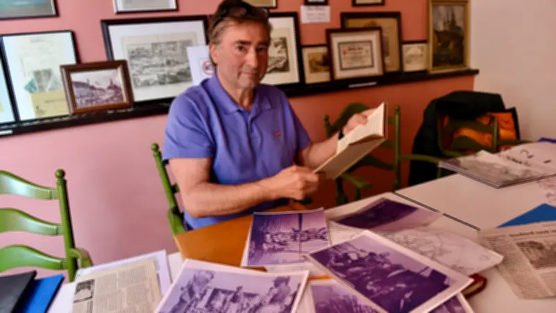 Als sich in Eisleben die Erde senkte: Heimatforscher präsentiert seltene historische Fotos