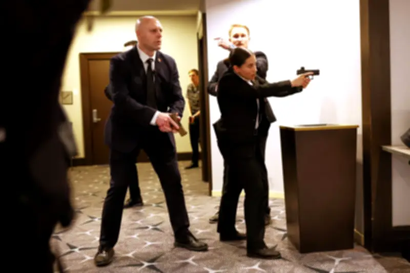 Angreifer stürmt Gala mit Trump in Washington – Festnahme