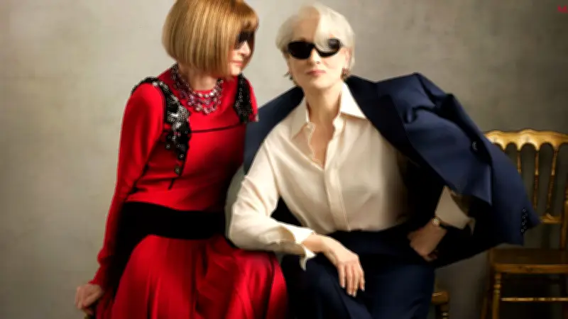 Anna Wintour und Meryl Streep: Mode-Ikone trifft Filmlegende auf Vogue-Cover