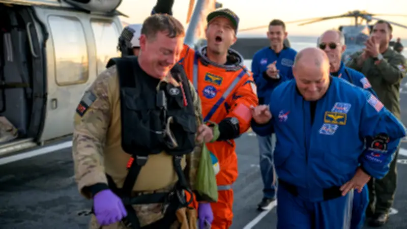 Artemis-II-Crew sicher zurück: Historische Mondmission erfolgreich beendet