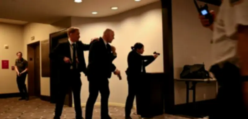 Attentatsversuch in Washington: Bewaffneter Mann checkte im Hotel ein