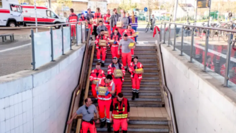 Bahnstrecke bei Zahna weiterhin gesperrt: Reparatur der gerissenen Oberleitung dauert an