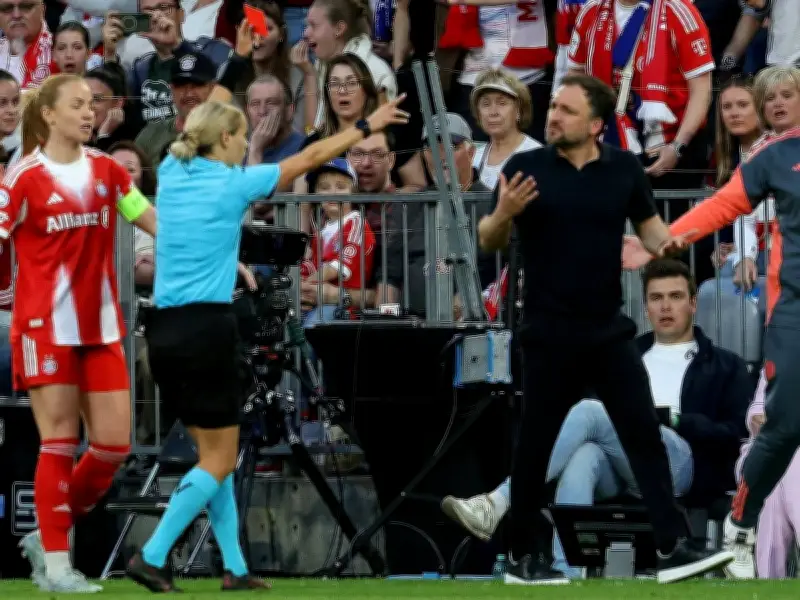 Bayern-Frauen trotzen Barça: Ärger über Rote Karten