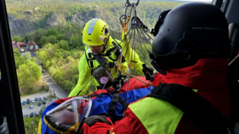 Bergwacht Thale: Spektakuläre Rettungen im Bodetal fordern Ehrenamtliche heraus