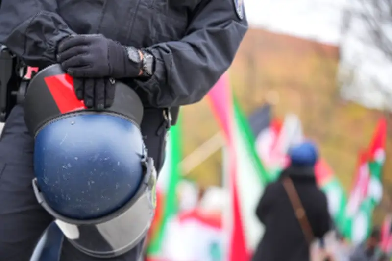 Berlin verbietet Hinrichtungsdarstellungen bei Demonstrationen nach umstrittener Aktion