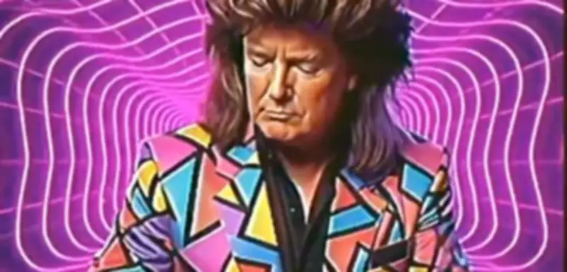 Berliner Satiriker nutzt KI-Video über Trump für viralen Hype und Merchandising