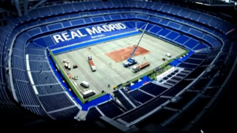 Bernabéu verwandelt sich in Tennis-Arena für Madrid Open