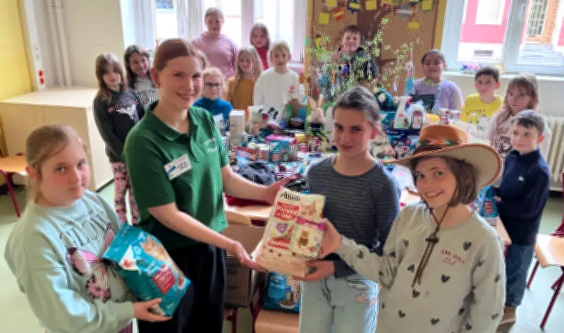 Bernburger Hortkinder starten Spendenaktion für das Tierheim Plömnitz