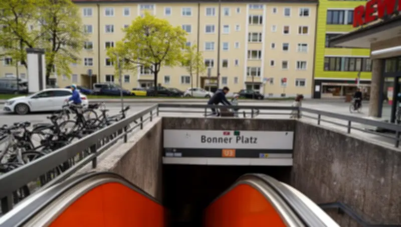 Beton, Brutalismus und Bonner Platz: Das heutige Leben des Olympia-Bahnhofs