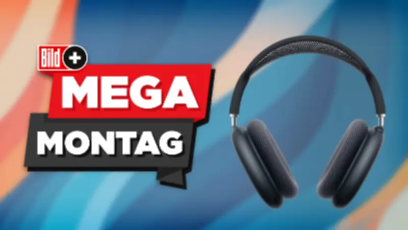 BILDplus MEGA MONTAG: Apple AirPods Max Kopfhörer im exklusiven Gewinnspiel