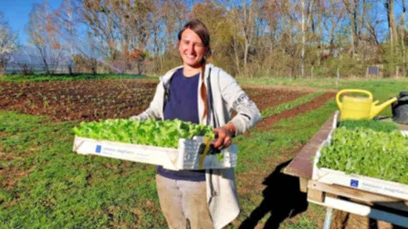 Bio-Gemüse aus Burtschütz: Jungbäuerin belebt historische Gewächshäuser neu