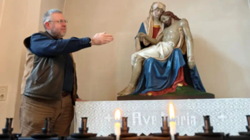 Bitterfelder Pietà: Ein Trostbild voller Hoffnung zu Ostern