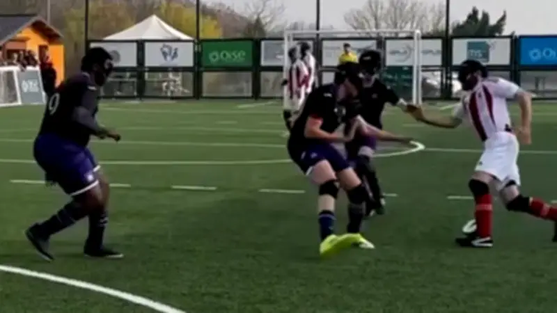 Blinder Fußballer Roy Turnham erzielt spektakuläres Solo-Tor für FC Précy