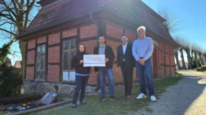 Boizenburger Friedhof: 2500 Euro für Sanierung historischer Aussegnungskapelle