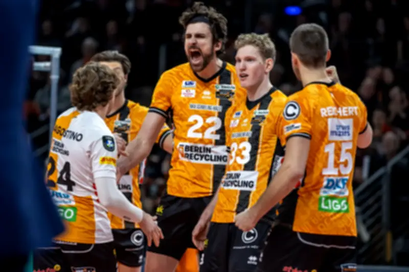 BR Volleys nach Sieg gegen Friedrichshafen vor Finaleinzug in Volleyball-Bundesliga