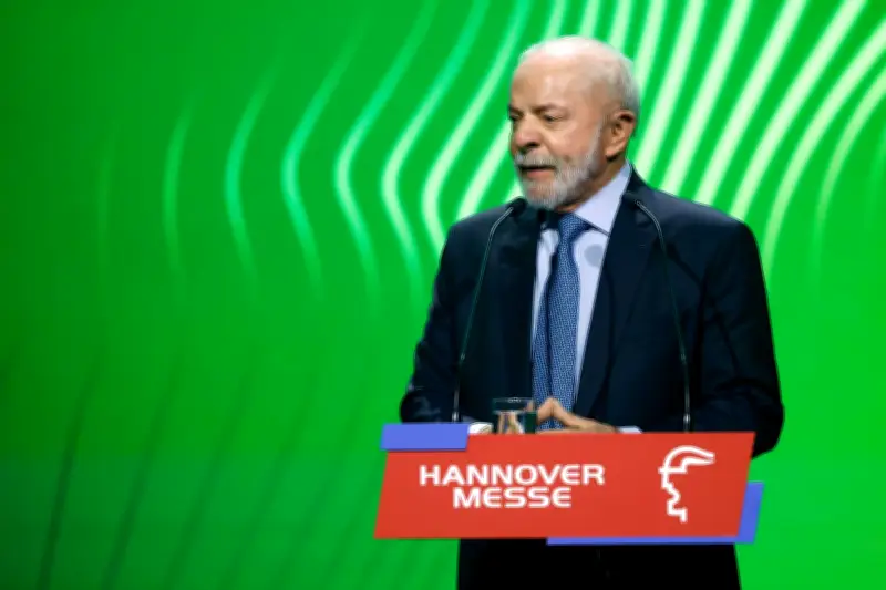 Brasiliens Präsident Lula wirbt auf Hannover Messe für grüne Energiepartnerschaft mit EU