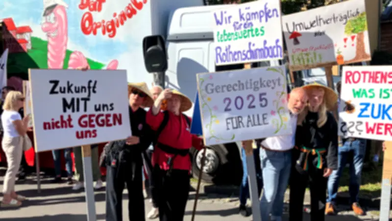 Bürgerprotest in Rothenschirmbach: Informationsveranstaltung zu umstrittenem 300-Megawatt-Rechenzentrum