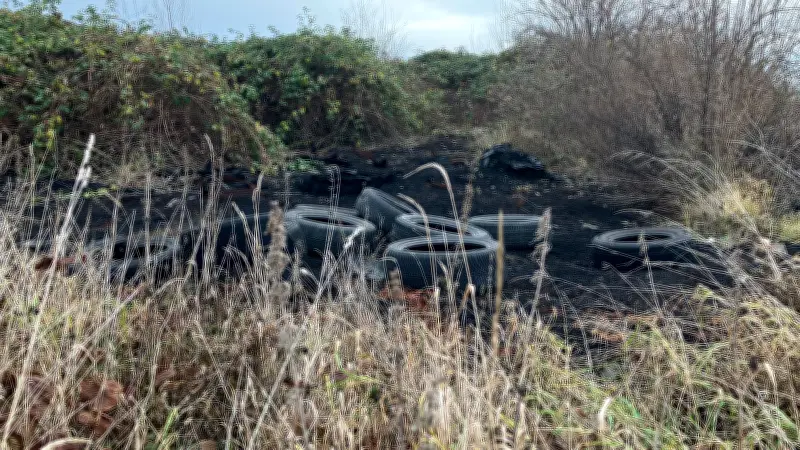 Burgenlandkreis setzt Frist für illegale Reifendeponie in Borau