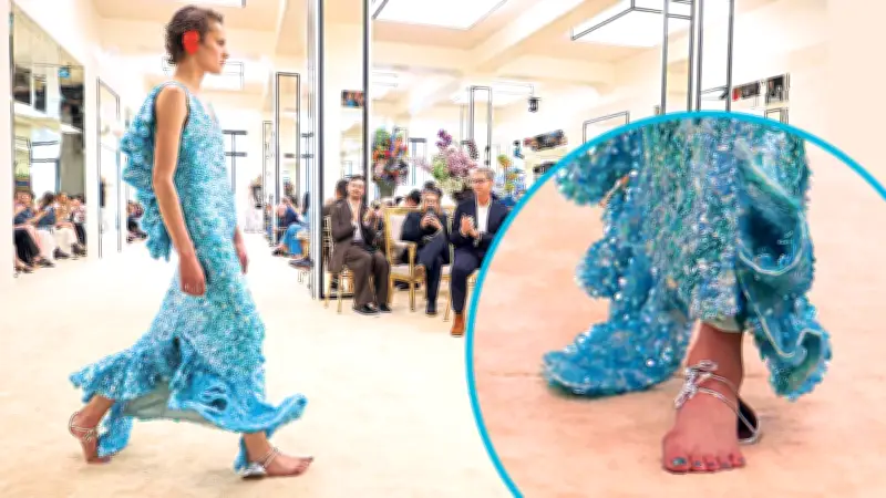 Chanel-Schuh ohne Sohle sorgt für Spott im Netz