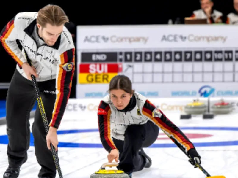 Curling-WM: Deutsches Duo Sutor/Totzek verpasst K.o.-Runde