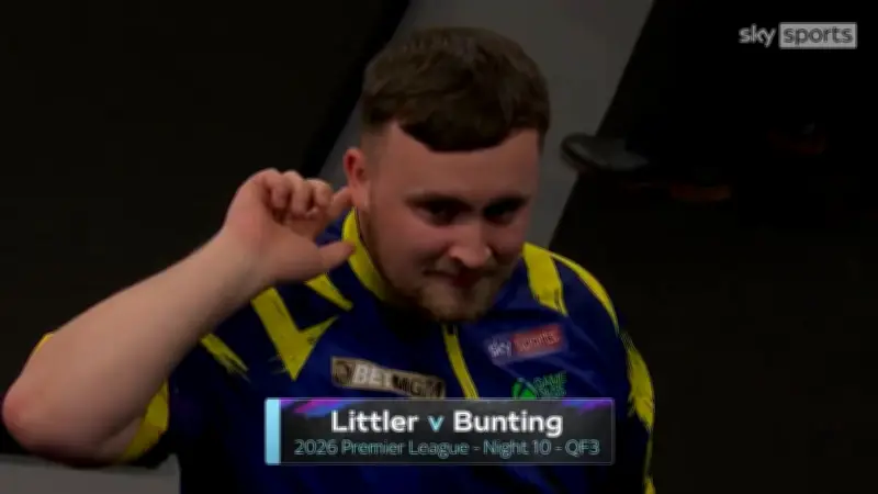 Darts-Debakel für Littler nach Zoff mit Publikum: Weltmeister stürzt ab