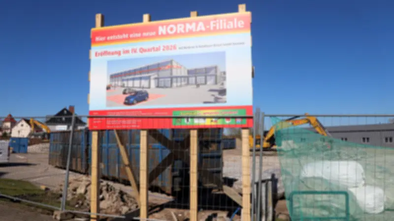 Demmin erhält moderne Norma-Filiale mit Café: Eröffnung zum Weihnachtsgeschäft 2026
