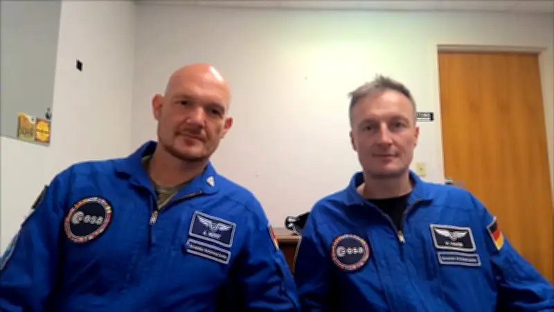 Deutsche Astronauten Gerst und Maurer verfolgen gespannt die Artemis-II-Mondmission