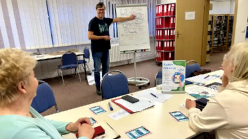 Digitaler Donnerstag in Braunsbedra: Stadtbibliothek bietet kostenlose Technik-Hilfe für alle Generationen