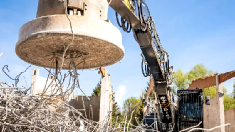 Dreister Diebstahl: Zwei Tonnen schwerer Magnet von Baustelle gestohlen