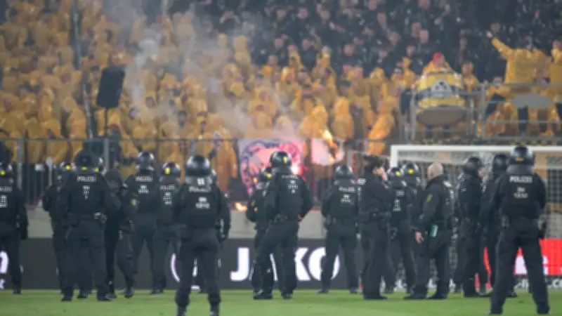 Dresdner Fan-Randale: Polizei setzt Super-Erkenner ein - 330 GB Videomaterial analysiert