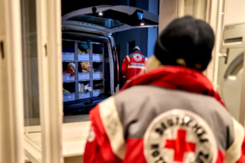 DRK-Wärmebus in Berlin: Rekordzahl an Anrufen zum Ende der Kältehilfe-Saison